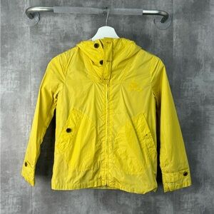 🚩steal Authentic Burberry Kids Yellow Raincoat